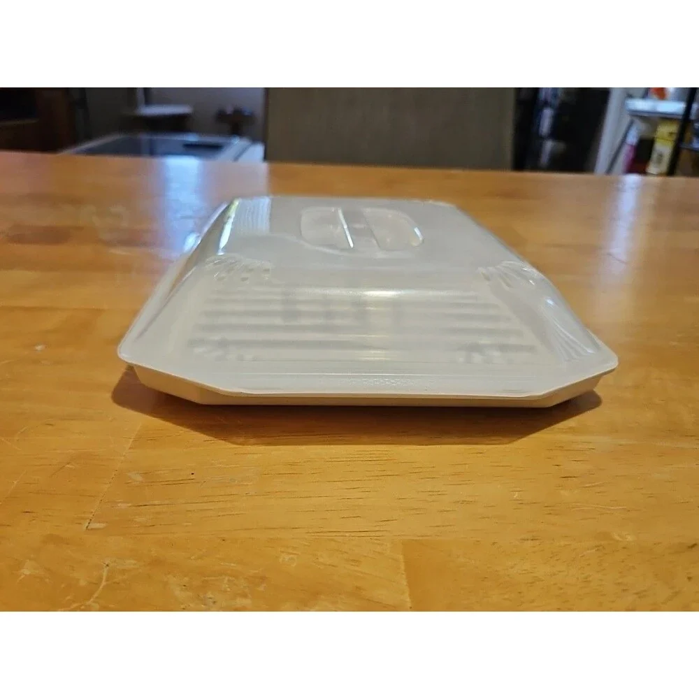 Vintage Nordic Ware Microwave Compact Bacon Rack Freeze Heat & Serve #104
